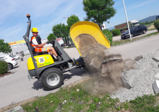 Електрически колесни самосвали Wacker Neuson DW15e
