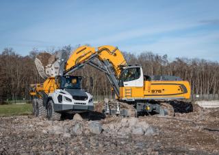 Електрически верижни багери Liebherr R 976-E