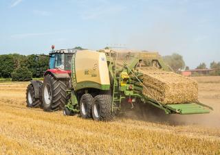 Големи квадратни преси + преси с висока плътност Krone Big Pack 1270