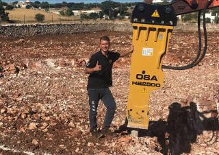 Приставки Хидравлични чукове OSA Demolition Equipment HB 2500