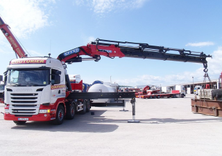 Хидравлични товарни кранове Effer 1750 L8S