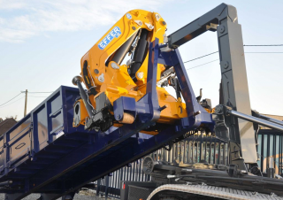 Хидравлични товарни кранове Effer 350 3S