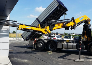 Хидравлични товарни кранове Effer 395 7S 