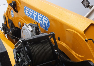 Хидравлични товарни кранове Effer 395 7S 