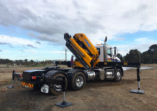 Хидравлични товарни кранове Effer 395 7S 