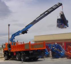 Хидравлични товарни кранове Amco Veba 946-6 S Jib 4