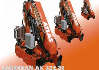 Хидравлични товарни кранове Atlas AK 332.3E A5 