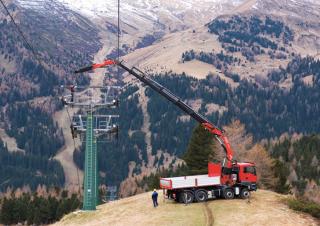 Хидравлични товарни кранове Fassi F 120 AK 0.22 e-active