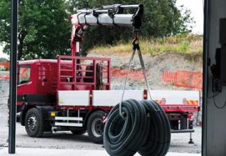 Хидравлични товарни кранове Fassi F 245 A 0.25 e-active
