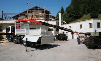 Хидравлични товарни кранове Fassi F 335 RA 2.22 e-dynamic