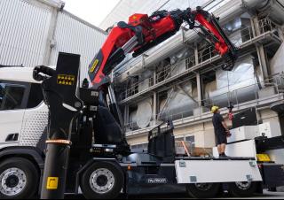 Хидравлични товарни кранове Palfinger PK 1650 TEC H