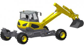 Крачещи багери Menzi M340