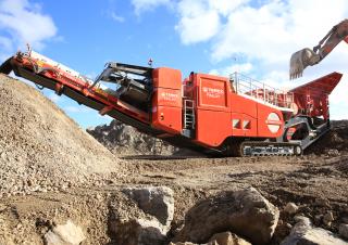 Инсталации (заводи) за рециклиране на чакъл Terex-Finlay I 140