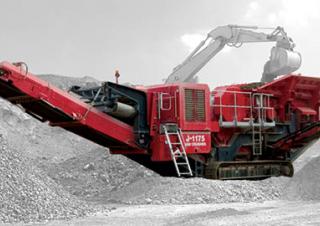 Инсталации (заводи) за рециклиране на чакъл Terex-Finlay J 1175