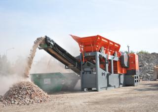 Инсталации (заводи) за рециклиране на чакъл BMD RA 700/7