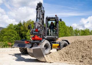 Колесни екскаватори Mecalac 11MWR