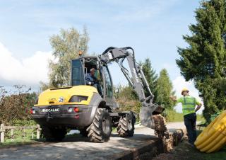Колесни екскаватори Mecalac 12MTX