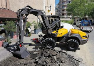 Колесни екскаватори Mecalac 12MTX
