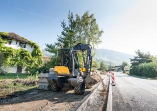 Колесни екскаватори Mecalac 12MTX