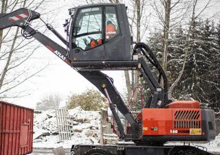 Колесни екскаватори Atlas 160 MH