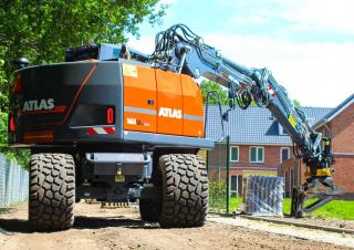 Колесни екскаватори Atlas 165 W