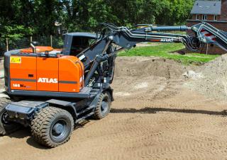 Колесни екскаватори Atlas 165 W