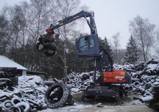 Колесни екскаватори Atlas 200 MH