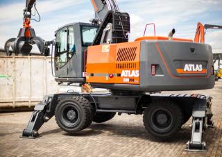 Колесни екскаватори Atlas 250 MH
