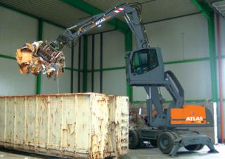 Колесни екскаватори Atlas 270 MH