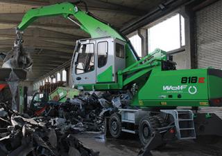 Щишки за ексаватори Sennebogen 818M E