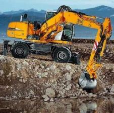 Колесни екскаватори Liebherr A 314 Litronic