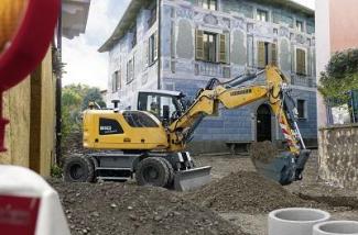 Колесни екскаватори Liebherr A 910 Compact Litronic