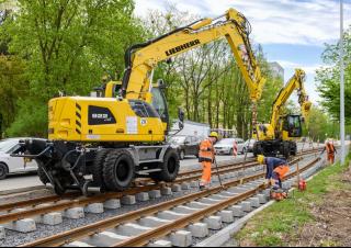 Колесни екскаватори Liebherr A 922 Rail Litronic