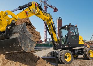 Колесни екскаватори Yanmar B 110 PB