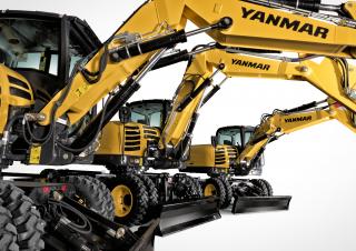 Колесни екскаватори Yanmar B 75 2PB