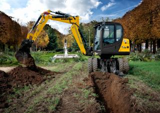 Колесни екскаватори Yanmar B 75 Circular