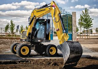 Колесни екскаватори Yanmar B 95 Circular