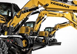 Колесни екскаватори Yanmar B 95 Circular