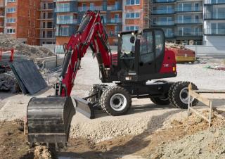 Колесни екскаватори Yanmar B110W 