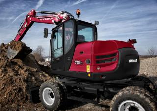 Колесни екскаватори Yanmar B110W 