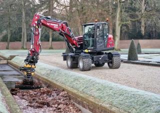 Колесни екскаватори Yanmar B95W MB 