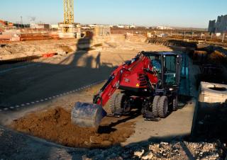 Колесни екскаватори Yanmar B95W Zirkular 