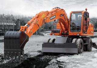 Колесни екскаватори Doosan DX 140 W