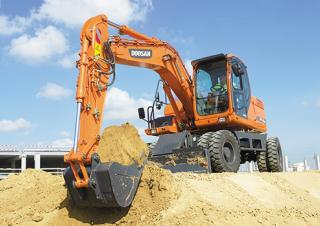Колесни екскаватори Doosan DX 140 W