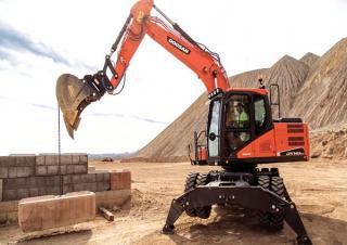 Колесни екскаватори Doosan DX140W-5