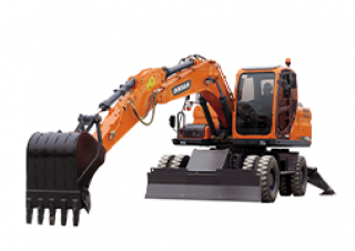 Колесни екскаватори Doosan DX160W