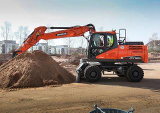 Колесни екскаватори Doosan DX190W-5