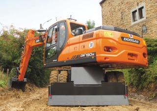 Колесни екскаватори Doosan DX190W