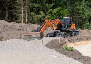 Колесни екскаватори Doosan DX210W-7