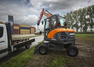 Колесни екскаватори Doosan DX57W-5